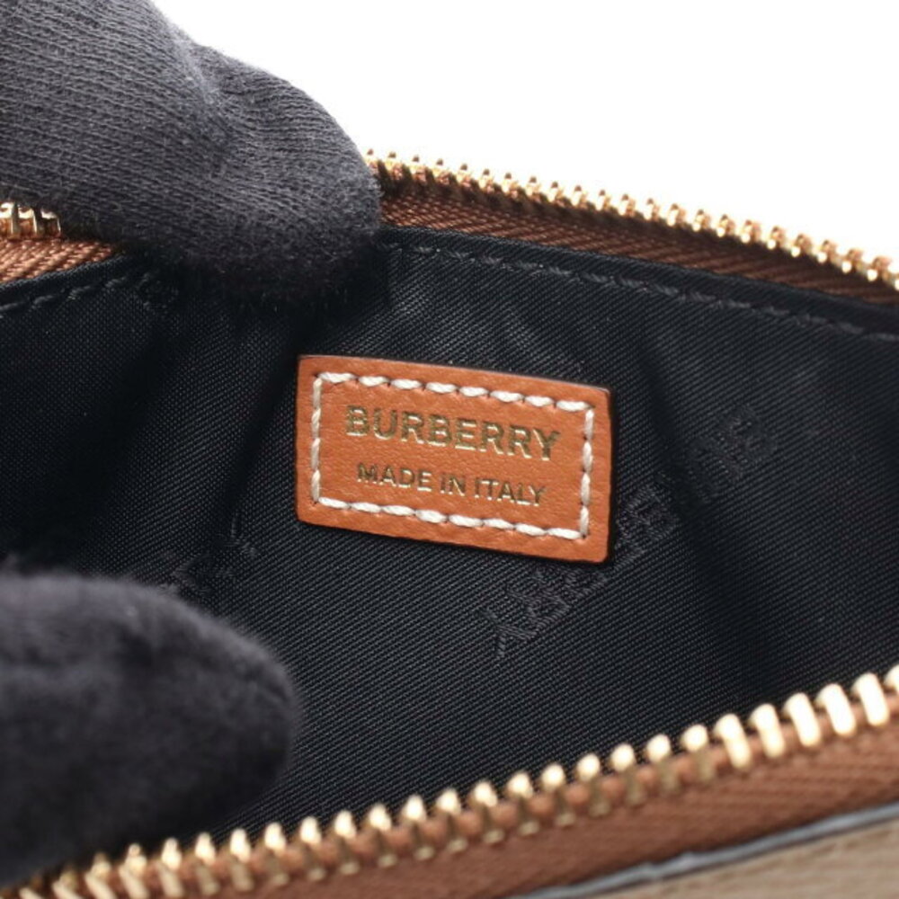 Burberry Beige Multicolor Wallet Leather Brown - Picture 4 of 4